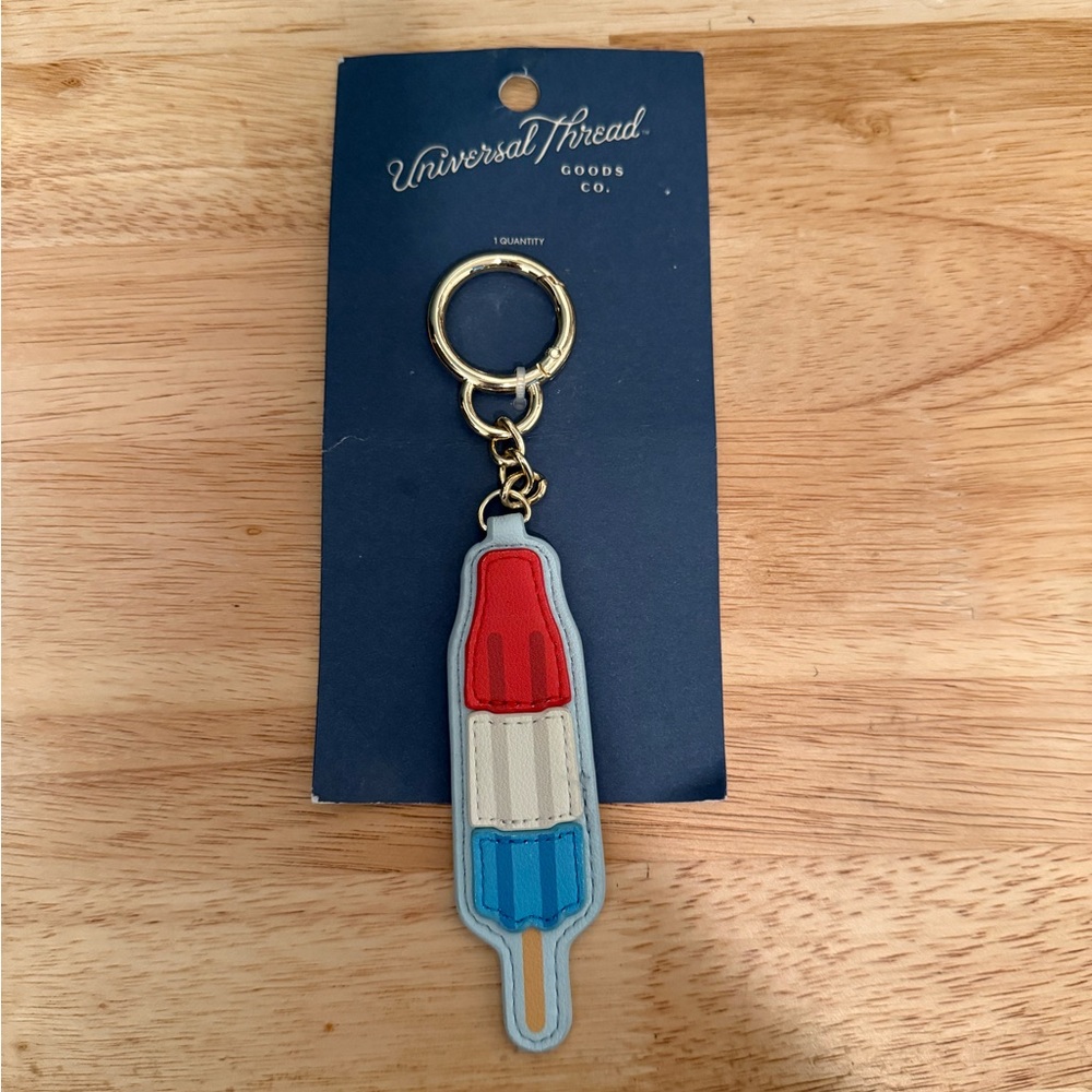 Target Multi-Color Keychain